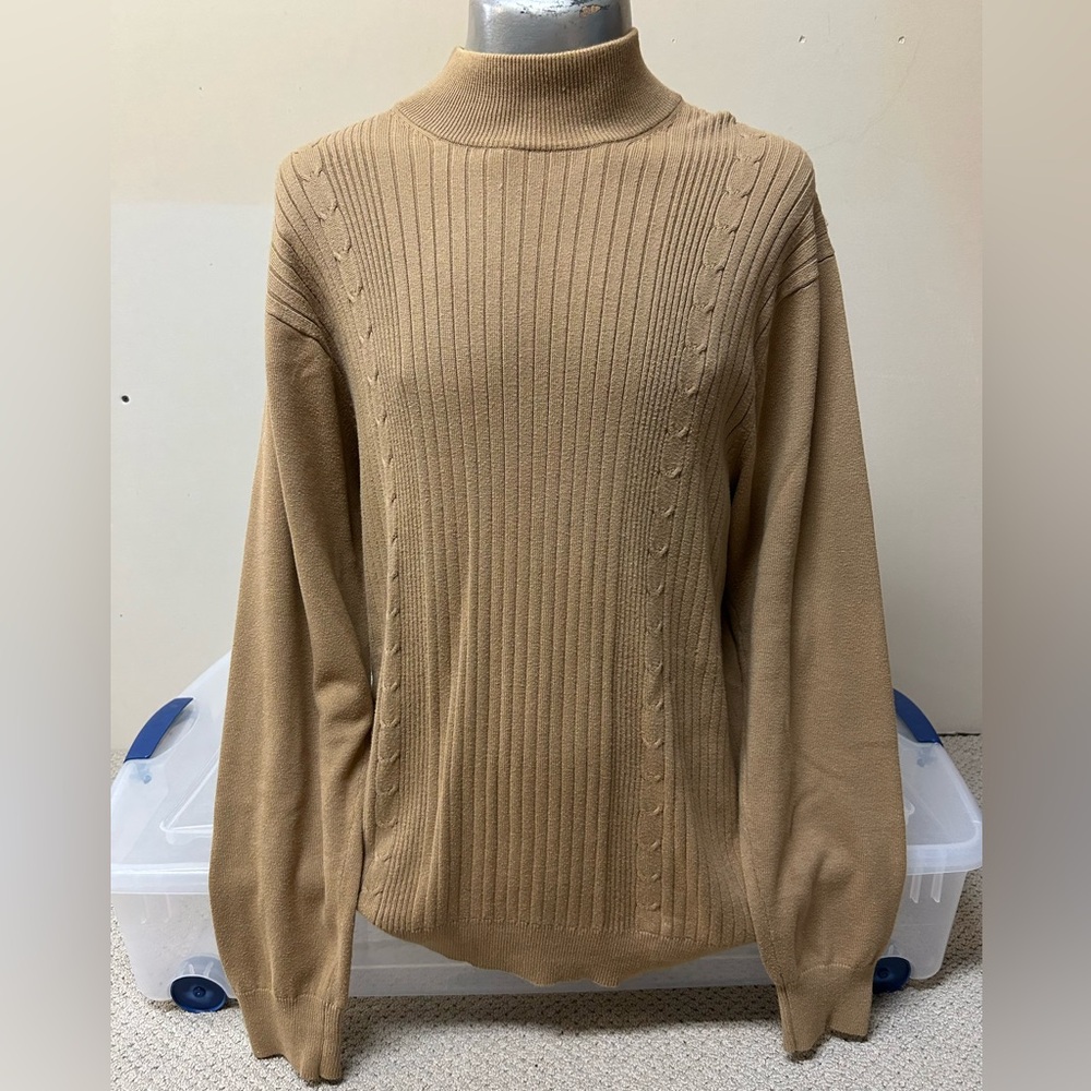 2/$30⚡️- SWEATER | Men’s Pierre Cardin turtleneck sweater size medium